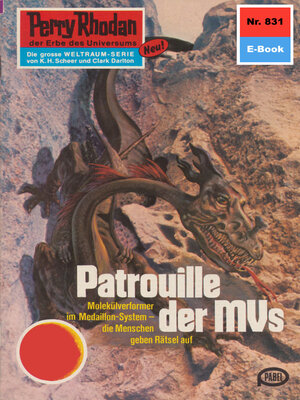 cover image of Perry Rhodan 831